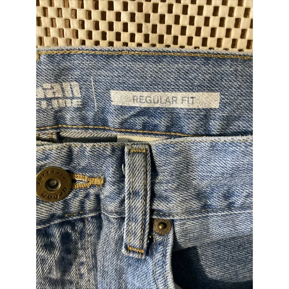 Urban Pipeline Jeans Men 33x34 Blue Relaxed Straight Denim Pants